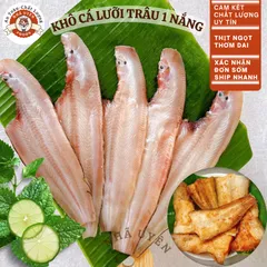 Hỏa tốc-HCM .Khô cá lưỡi trâu 1nắng không mặn,không chất bảo quản,đặc sản Cần Giờ