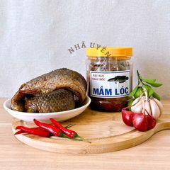 Mắm cá lóc nguyên con thịt ngọt LỌ 500G, ủ bằng đường thốt nốt,thơm, không chất bảo quản,đơn 800k tặng quà trực tiếp
