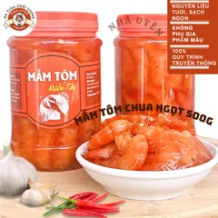500gr,Mắm tôm, mắm tép miền tây, mắm có vị ngọt nhẹ, thanh đạm, đơn 800k tặng quà