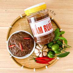 Mắm ruốc Phú Quốc không quá mặn, tiện dùng ngay, không chất bảo quản, đơn 800k tặng quà