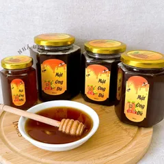 Mật ong dú nguyên chất Không pha đường,Ong lấy mật 100% từ hoa tự nhiên tăng đề kháng,đơn 700k tặng quà trực tiếp