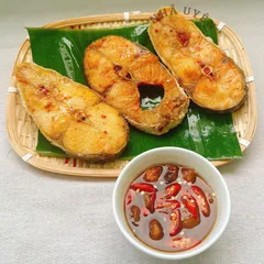 Hỏa tốc-HCM .Khô Cá Dứa 1 Nắng Cần Giờ Dạng Khoanh Chuẩn 2 Sọc,không mặn