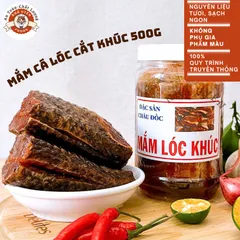 500g món mắm cá lóc khúc trứ danh miền Tây, ủ bằng đường thốt nốt,thơm ngon, đậm vị,,đơn 800k tặng quà trực