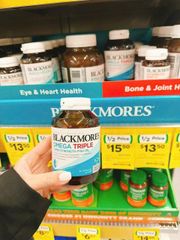 Dầu Cá Blackmores Omega Triple Super Strength Fish Oil - Tăng Cường Chức Năng Não Bộ/Tim Mạch/Thị Lực
