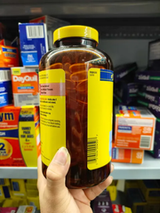 Viên dầu cá Nature Made Fish Oil 1200mg 360mg Omega-3 240 viên (Burp-Less) usa