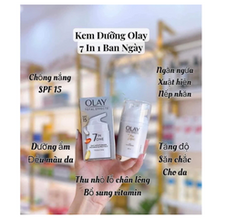 Set kem dưỡng da ngày và đêm Olay Total Effects 7 in One 37ml - dẹp da , làm sáng da , bản UK