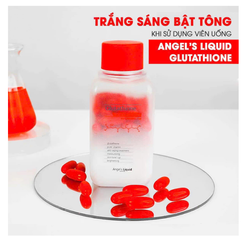 Viên Uống Trắng Da Angel's Liquid Glutathione Oneday Collagen 600mg x 72 Viên