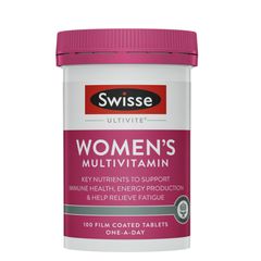 Vitamin Tổng Hợp cho Nữ Giới Từ 18 - 50 Tuổi Swisse Ultivite Women's Multivitamin - S/P Chuẩn Úc