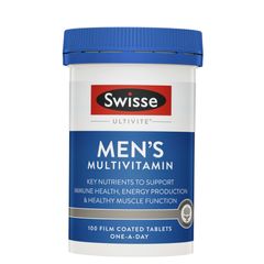 Vitamin Tổng Hợp cho Nam Giới Từ 18 - 50 Tuổi Swisse Ultivite Men's Multivitamin - S/P Chuẩn Úc