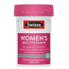 Vitamin Tổng Hợp cho Nữ Giới Từ 18 - 50 Tuổi Swisse Ultivite Women's Multivitamin - S/P Chuẩn Úc