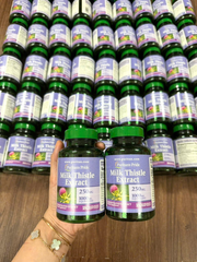 Viên uống giải độc gan Puritan’s Pride Milk Thistle Extract 1000mg 180 viên usa