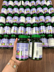 Viên uống giải độc gan Puritan’s Pride Milk Thistle Extract 1000mg 180 viên usa
