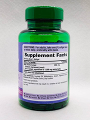 Viên uống giải độc gan Puritan’s Pride Milk Thistle Extract 1000mg 180 viên usa