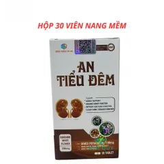 AN TIỂU ĐÊM Chiết Xuất Náng Hoa Trắng, Bồ Quân - Tăng Cường Chức Năng Thận (30 Viên)