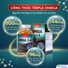 Viên uống hỗ trợ tim mạch, giảm nguy cơ xơ vữa động mạch Omega 3-6-9 Pharmekal (100 viên)