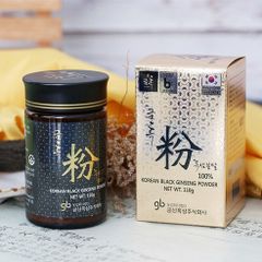 Bột Cao Hắc Sâm Lên Men Geumheuk Hàn Quốc Hộp 110g Chứa Saponin Rg3, Rg5, Rk1