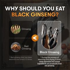 Bột Cao Hắc Sâm Lên Men Geumheuk Hàn Quốc Hộp 110g Chứa Saponin Rg3, Rg5, Rk1