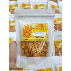 Nấm Đông Trùng Hạ Thảo Hang Quốc Sấy Thăng Hoa Túi 50g