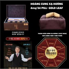 An Cung Ngưu Xạ Hương Nhung Hươu GongJinDan Hàn Quốc 10 Viên Giúp Phòng Tai Biến Phục Hồi Sức Khỏe