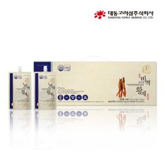 Nước hồng sâm Hoàng Đế Daedong Hàn Quốc - Hongsamjin Bickaek Hwangje hộp 20 gói x 120ml
