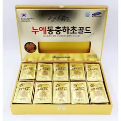 Nước chiết xuất Đông Trùng Hạ Thảo Kanghwa Hàn Quốc hộp 60 gói