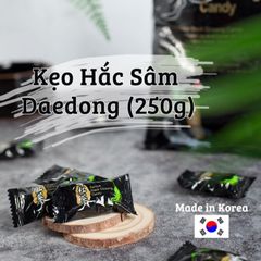 Kẹo Hắc Sâm, Kẹo Sâm Đen Daedong Hàn Quốc 250g Giảm Mệt Mỏi Giúp Tỉnh Táo