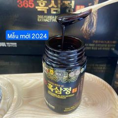 Cao Hắc Sâm Samsung Bio Pharm 365 Hàn Quốc Hộp 4 Lọ x 250g - Korean Black Red Ginseng Samsung Bio Pharm
