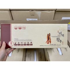 Nước hồng sâm Hoàng Hậu Daedong Hàn Quốc - Hongsamjin Bichaek Hwanghu hộp 20 gói x 120ml