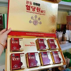Hiệu Quả Cùng Viên Uống Hỗ Trợ Ổn Định Huyết Áp, Tiểu Đường Và Mỡ Máu Kwangdong Hàn Quốc Hộp 112 Viên