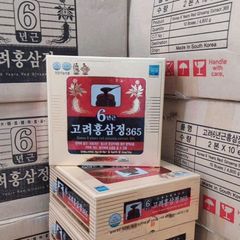 Cao Hồng Sâm 365 Hàn Quốc Hỗ Trợ Giảm Căng Thẳng Mệt Mỏi, Nâng Cao Sức Đề Kháng, Tốt Cho Người Suy Nhược Cơ Thể