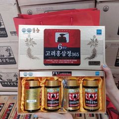 Cao Hồng Sâm 365 Hàn Quốc Hỗ Trợ Giảm Căng Thẳng Mệt Mỏi, Nâng Cao Sức Đề Kháng, Tốt Cho Người Suy Nhược Cơ Thể