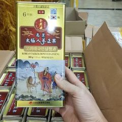 Sâm Thái Cực Tẩm Mật Ong Daedong Hàn Quốc Hộp 300g 7 Củ