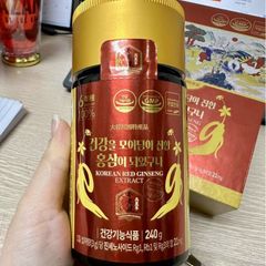 Hồng Sâm Cô Đặc 100% Daedong Hàn Quốc Hộp 240g Giúp Phục Hồi Cơ Thể Suy Nhược Mệt Mỏi Kéo Dài