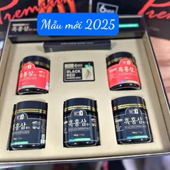 [Thượng hạng] Cao hắc sâm Nonghyup Hàn Quốc Hộp 5 Lọ x 100g Chăm Sóc Sức Khỏe Toàn Diện