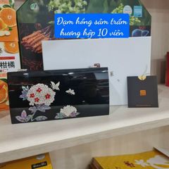 Đạm sâm trầm hương GongJinBo Hyunwoon Hàn Quốc hộp khảm trai 10 viên