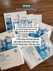 Mặt nạ giấy dịu da, phục hồi Cell Fusion C First Cooling Mask 27g