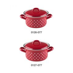 Nồi Hầm Riess Country 0127-077 14cm 0,75L Spot Red