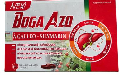 Viên uống bổ gan Boga hỗ trợ giải độc & mát gan hiệu quả hộp 100 viên