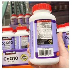 Viên Uống CoQ10 300mg Hỗ Trợ Sức Khỏe Tim Mạch Kirkland Signature - 100 Viên Hỗ Trợ Năng Lượng và Chống Oxy Hóa Mỹ 767154