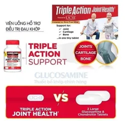 Viên uống hỗ trợ khớp Kirkland Signature Triple Action Joint Health 110 viên