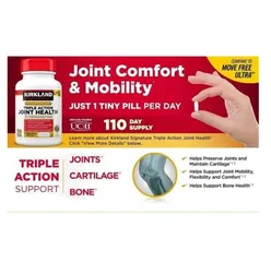 Viên uống hỗ trợ khớp Kirkland Signature Triple Action Joint Health 110 viên