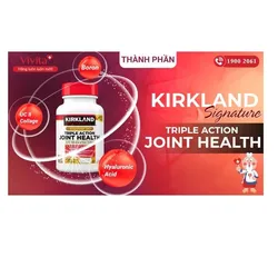 Viên uống hỗ trợ khớp Kirkland Signature Triple Action Joint Health 110 viên