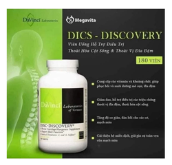 Viên uống Davinci Disc Discovery Hỗ trợ thoái vị đĩa đệm 180 Viên
