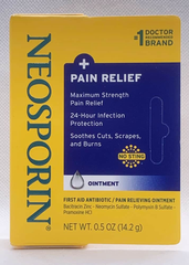  Tuýt kem mỡ kháng viêm, liền sẹo Neosporin Dual Action Ointment (14.2g )