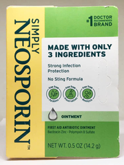 Tuýt kem mỡ kháng viêm mạnh Simply Neosporin Ointment 14.2g