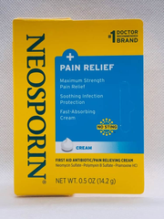 Tuýt kem bôi kháng viêm, liền sẹo Neosporin Dual Action Cream 14.2g