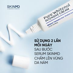 Kem Dưỡng SkinMD Pure Whitenol Intensive Cream 15ml Skin MD Giảm Nám Trắng Da