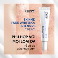 Kem Dưỡng Trắng Da SkinMD Pure Whitenol Intensive Cream 15ml - Mờ Nám, Chông Lão Hóa, Tái Tạo Da An Toan từ Hàn Quốc