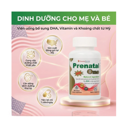 Viên uống bổ sung vitamin và khoáng chất cho phụ nữ mang thai và sau sinh Prenatal One Vitamins For Life (60 viên)