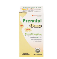 Viên uống bổ sung vitamin và khoáng chất cho phụ nữ mang thai và sau sinh Prenatal One Vitamins For Life (60 viên)